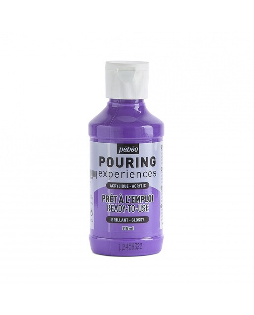 Pouring fluido 118 ml Pebeo violeta 1