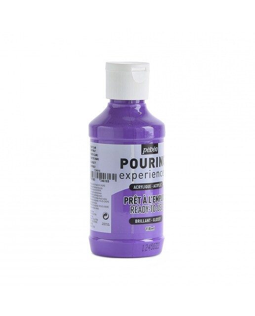 Pouring fluido 118 ml Pebeo violeta 4