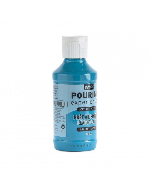 Pouring fluido 118 ml Pebeo turquesa 4