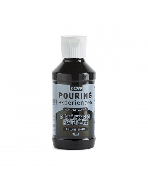 Fluido de enchimento 118 ml Pebeo marfim preto 1