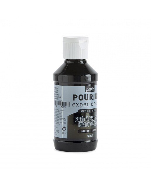 Fluido de enchimento 118 ml Pebeo marfim preto 4