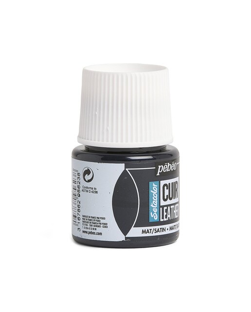 Tinta para couro 45ml Pebeo Extreme Black 4