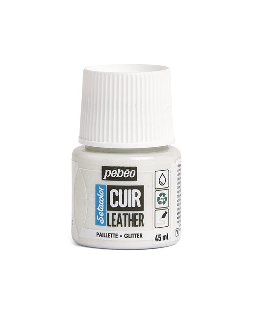 Tinta para Pele 45ml Pebeo Glitter Iridiscente 1