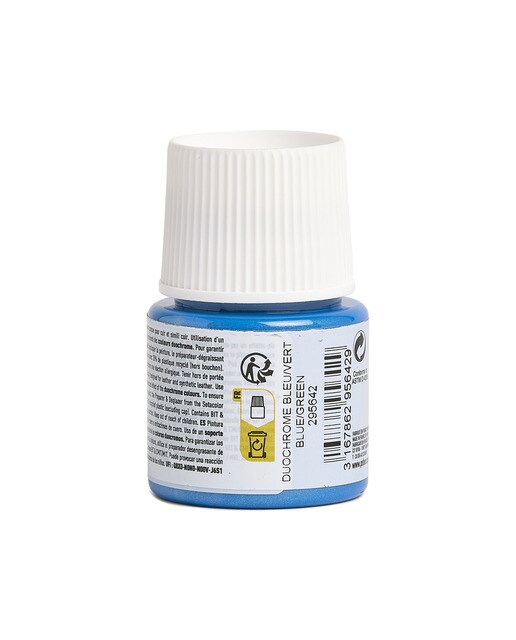 Tinta para Pele 45ml Pebeo Azul-Verde Duocromo 3