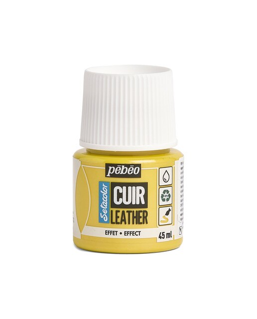 Tinta para Pele 45ml Pebeo Amarelo-Verde Duocromo 1