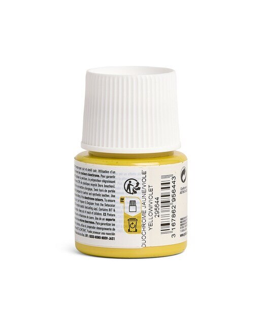 Tinta para Pele 45ml Pebeo Amarelo-Verde Duocromo 3