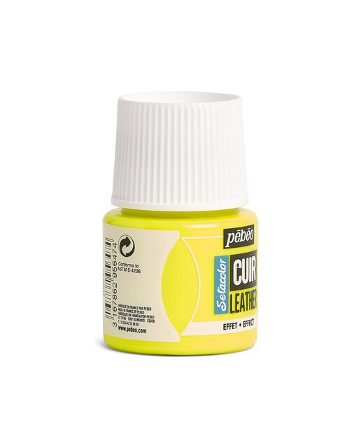 Tinta para Pele 45ml Pebeo Amarelo Fluor 4