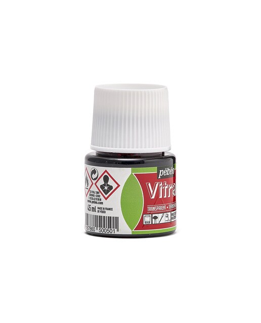 Tinta Vitrail Trasparente 45ml Pebeo Vermelho 4