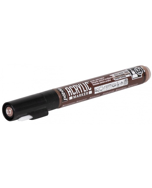 Marcador acrílico 0,7 mm Pebeo sienna tostada Siena torrado-3