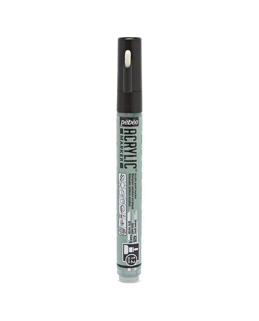 Marcador acrilico 1,2mm Pebeo cinza verde Cinzento/Verde-1