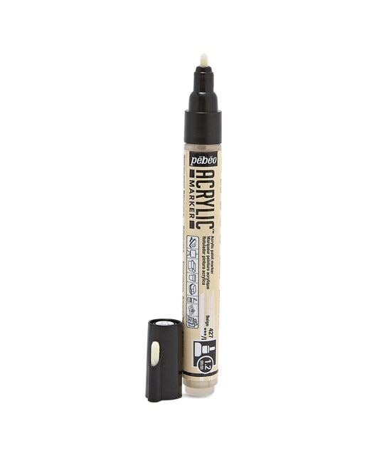 Marcador acrilico 1,2mm Pebeo bege Bege-2