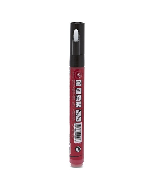 Marcador acrilico 4mm Pebeo vermelho Vermelho-4