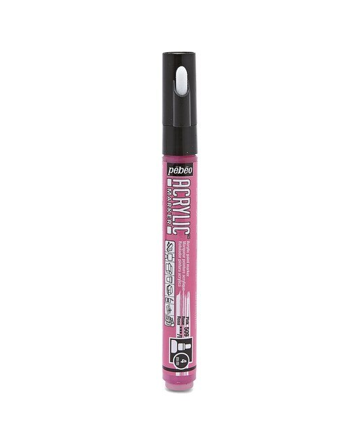 Marcador acrilico 4mm Pebeo rosa Rosa-1