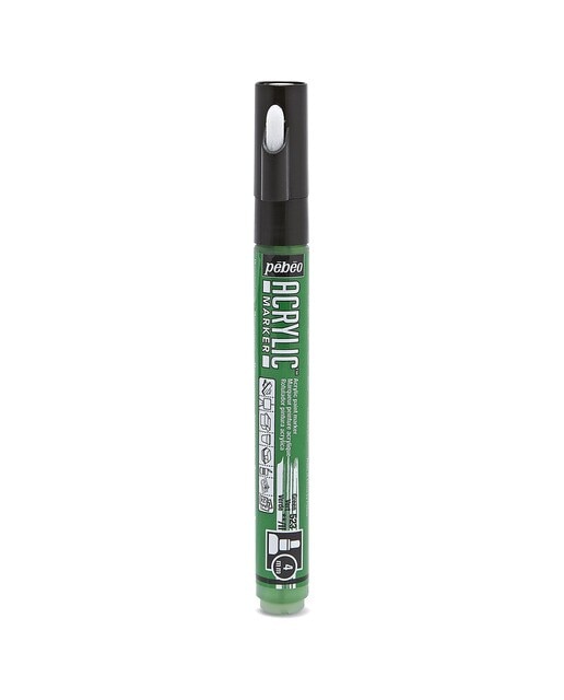 Marcador acrílico 4 mm Pebeo verde Verde-1