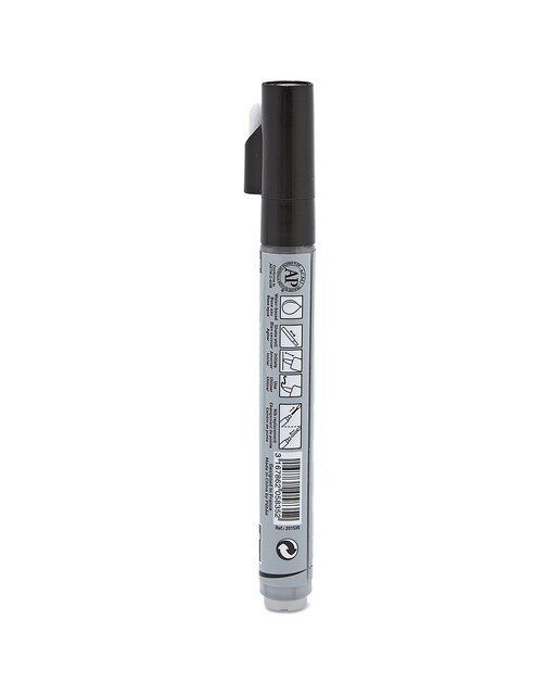 Marcador acrilico 4mm Pebeo cinza Cinzento-4