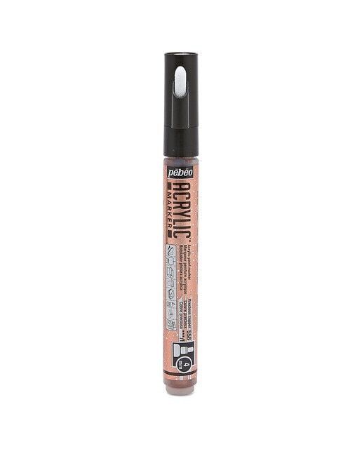 Marcador acrilico brillante 4mm Pebeo cobre Cobre-Precioso-1