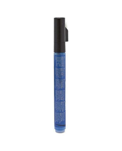 Marcador acrílico ponta biselada 4mm Pebeo ciano ciano-3