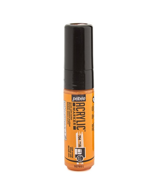 Marcador acrílico ponta 5-15mm Pebeo laranja claro Laranja-claro-1