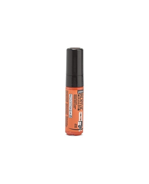 Marcador acrílico ponta 5-15mm Pebeo laranja Laranja-4