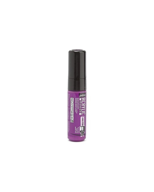Marcador acrílico ponta 5-15mm Pebeo purpura Púrpura-4