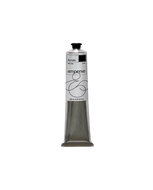 Acrílico 200ml Amperse negro óxido Preto-1