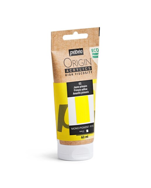 Imagen 4 de Acrílico mate 60ml origin amarillo primario Amarillo