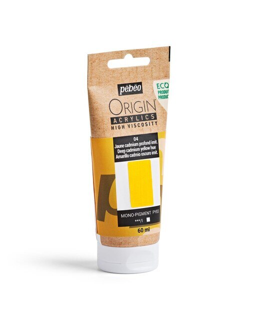 Acrílico mate 60ml origin amarillo cadmio oscuro imitación Amarillo-4