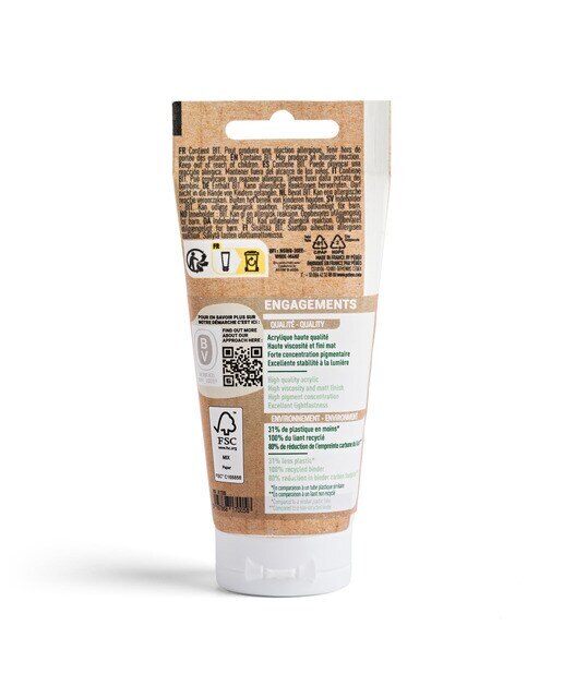 Acrílico mate 60ml origin naranja cadmio imitación Naranja-3