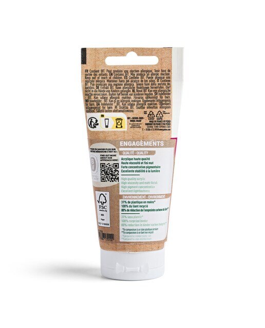 Acrílico mate 60ml origin magenta de quinacridona Rosa-3