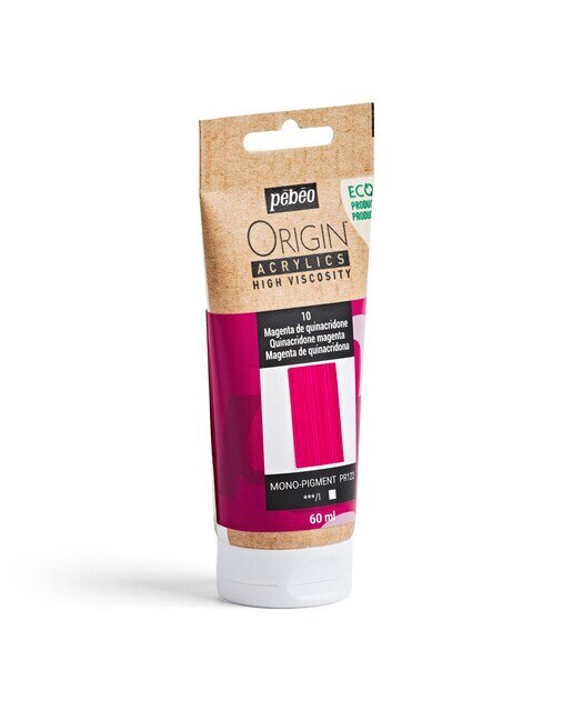 Acrílico mate 60ml origin magenta de quinacridona Rosa-4
