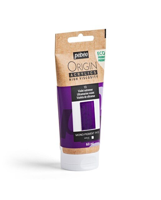Imagen 4 de Acrílico mate 60ml origin violeta de ultramar Violeta