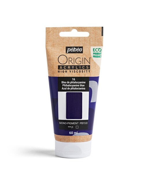 Imagen 0 de Acrílico mate 60ml origin azul de phtalocianina