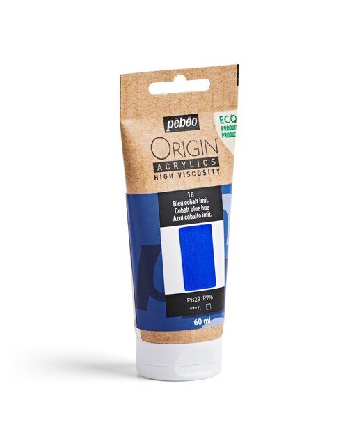 Acrílico mate 60ml origin azul cobalto imitación Azul-4