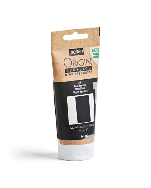 Imagen 4 de Acrílico mate 60ml origin negro de marte Negro