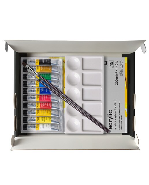 Conjunto de iniciação de acrílicos Winsor&Newton Gallery 2