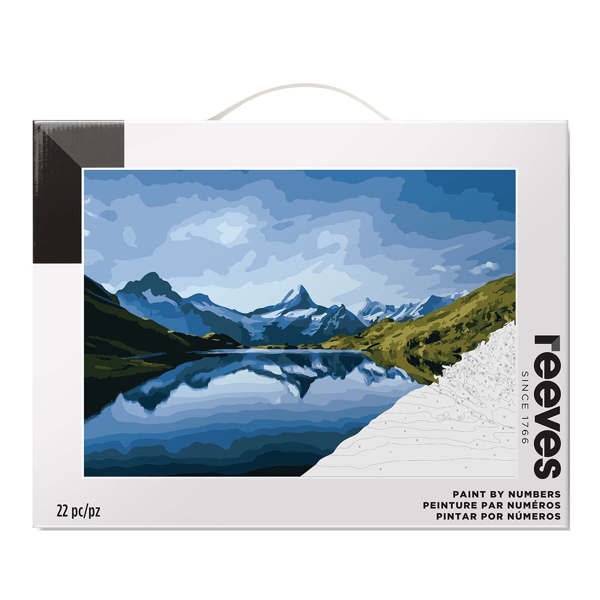 Imagem 0 de Pintar por Números Reeves Montanhas