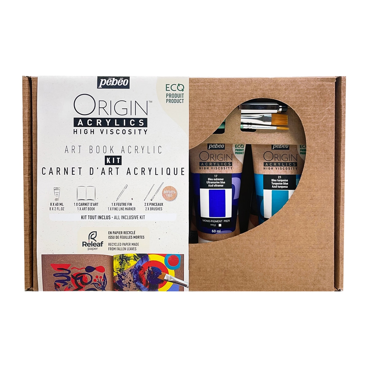 Imagem 0 de Kit Coleção Origin Acrilico Pebeo