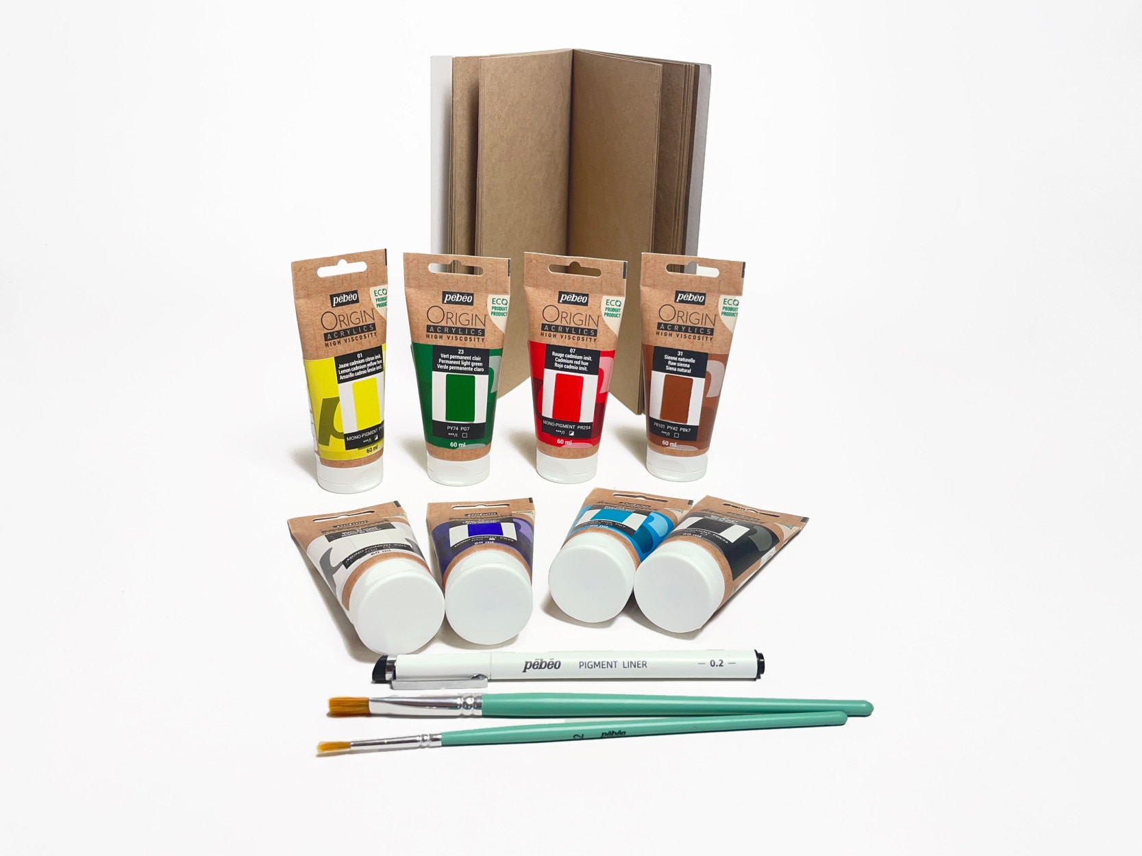 Kit colección origin acrilico Pebeo 3