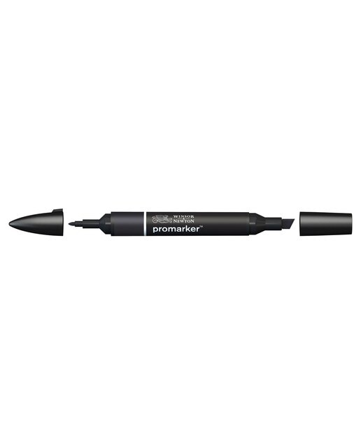 Promarker, marcador de álcool de ponta dupla preto (XB) 1