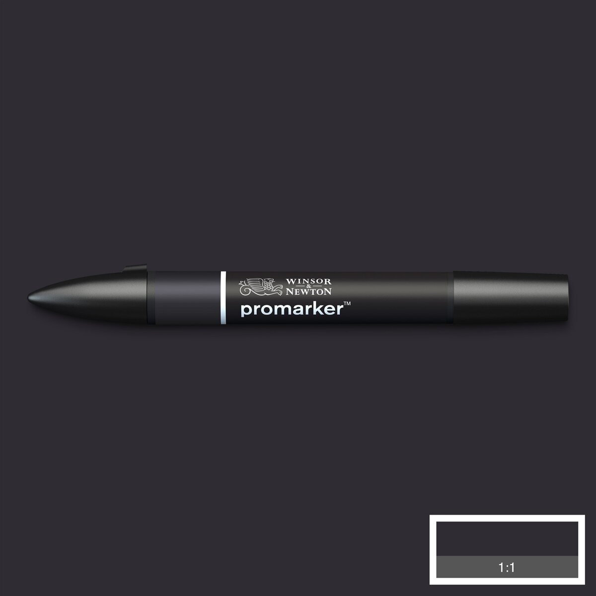 Promarker, marcador de álcool de ponta dupla preto (XB) 2