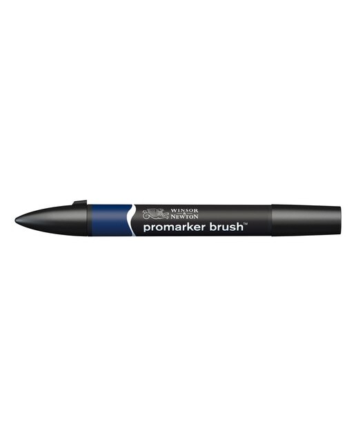 Marcador BrushMarker com Ponta de Pincel Winsor & Newton Indigo Blue (V234) 3
