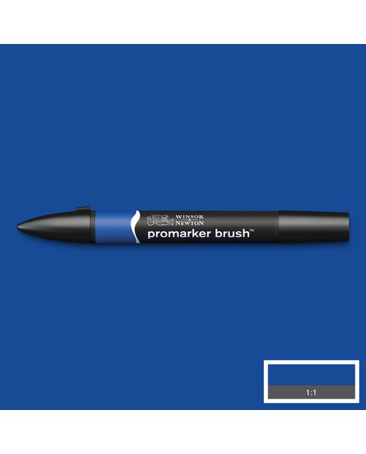 Marcador BrushMarker com Ponta de Pincel Winsor & Newton Royal Blue (V264) 2