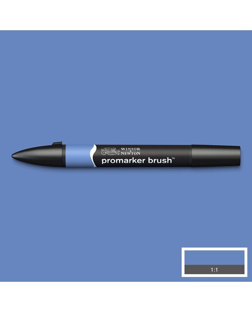 Marcador BrushMarker com Ponta de Pincel Winsor & Newton China Blue (B736) 2