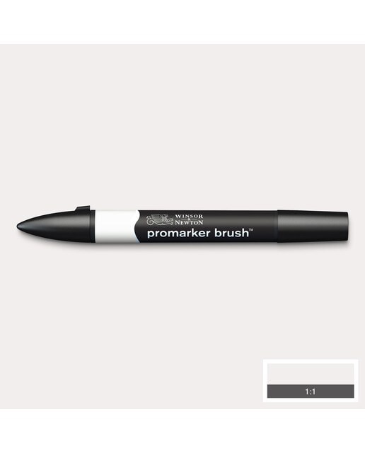 Marcador BrushMarker com Ponta de Pincel Winsor & Newton Cool Grey 1 (Cg1) 2