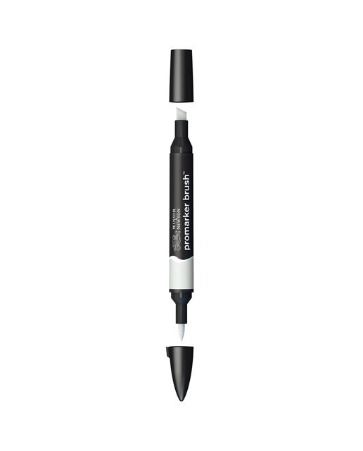 Marcador BrushMarker com Ponta de Pincel Winsor & Newton Cool Grey 2 (Cg2) 1