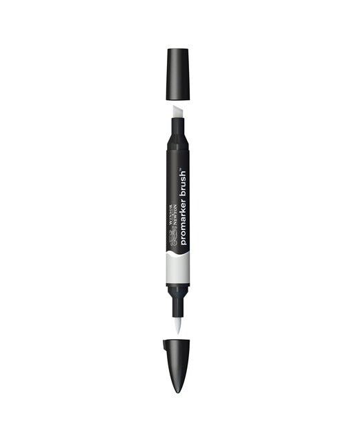 Marcador BrushMarker com Ponta de Pincel Winsor & Newton Cool Grey 3 (Cg3) 1