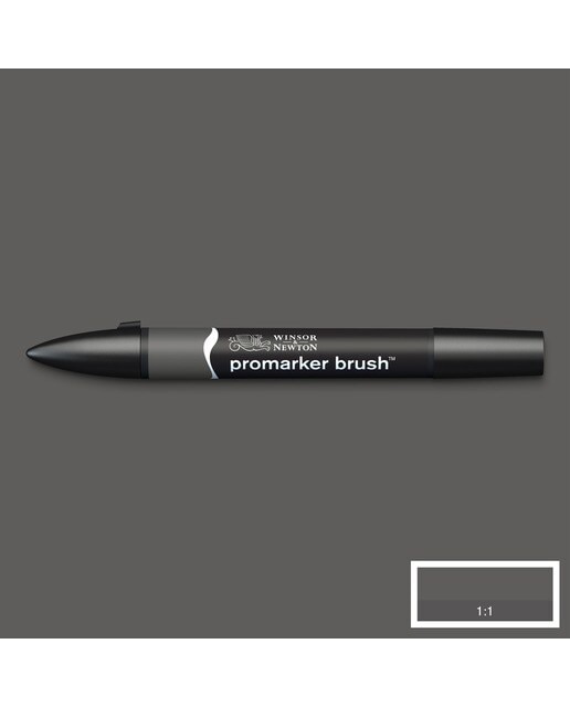 Marcador BrushMarker com Ponta de Pincel Winsor & Newton Cool Grey 5 (Cg5) 2