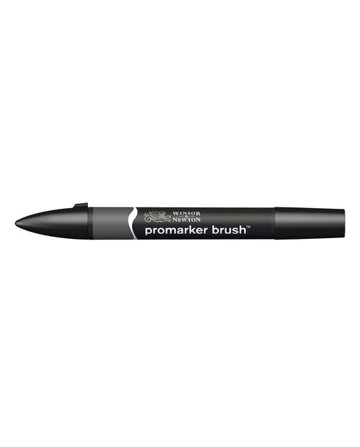 Marcador BrushMarker com Ponta de Pincel Winsor & Newton Cool Grey 5 (Cg5) 3