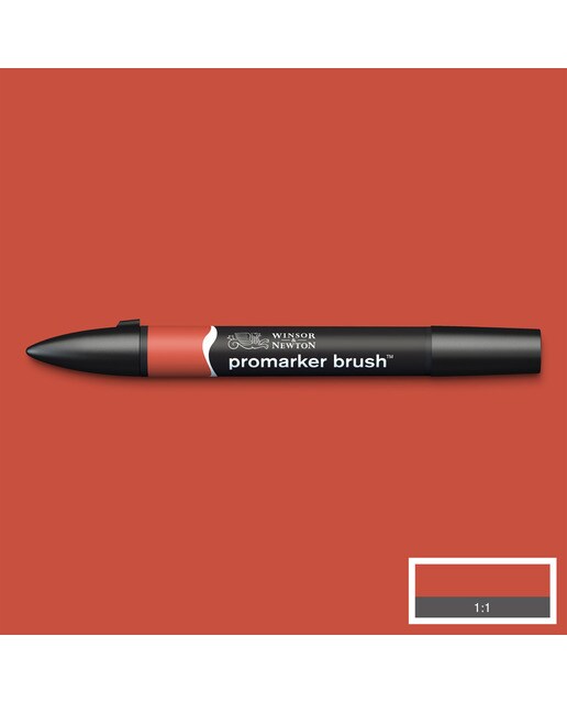 Marcador BrushMarker com Ponta de Pincel Winsor & Newton Burnt Orange (R946) 2