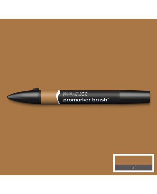 Marcador BrushMarker com Ponta de Pincel Winsor & Newton Cocoa (O535) 2
